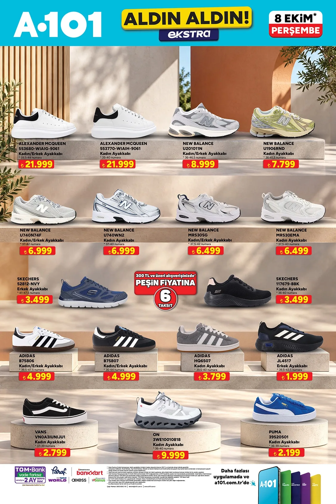A101 Aldın Aldın Ekstra 8–15 Ekim kataloğu, sayfa 2