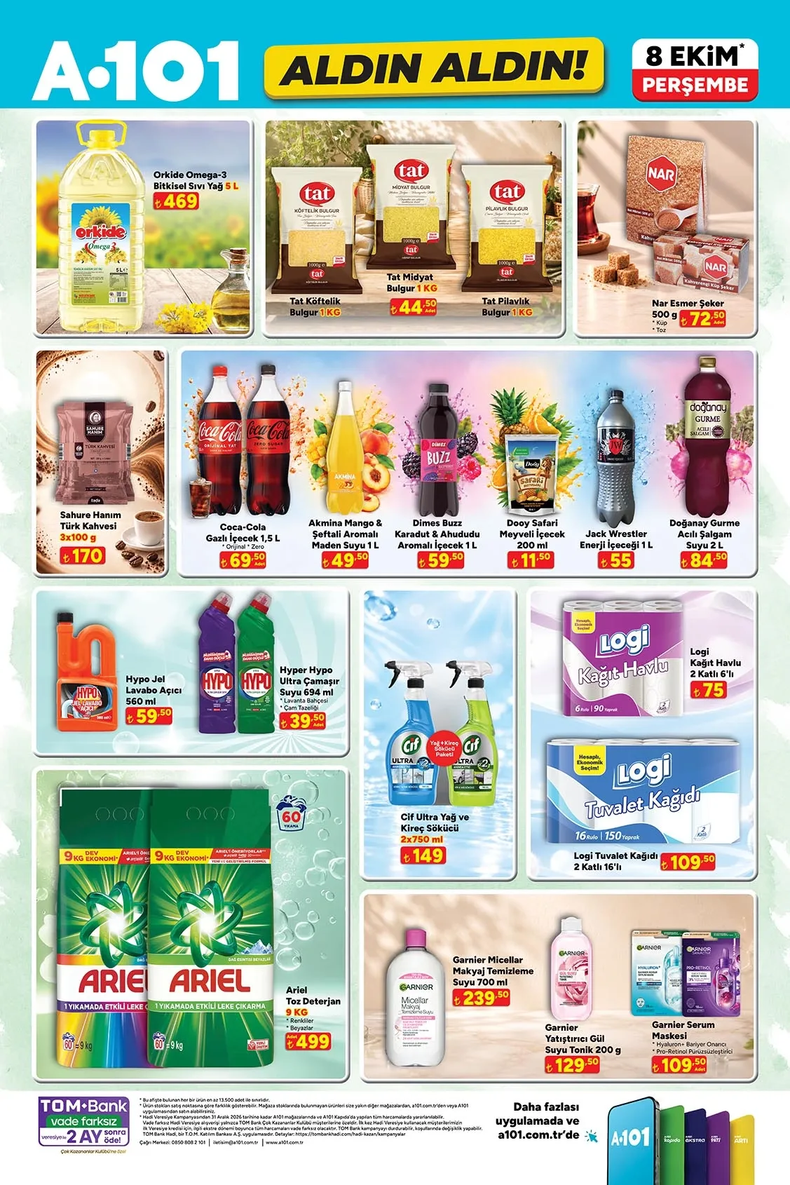A101 Aldın Aldın 8–15 Ekim kataloğu, sayfa 3