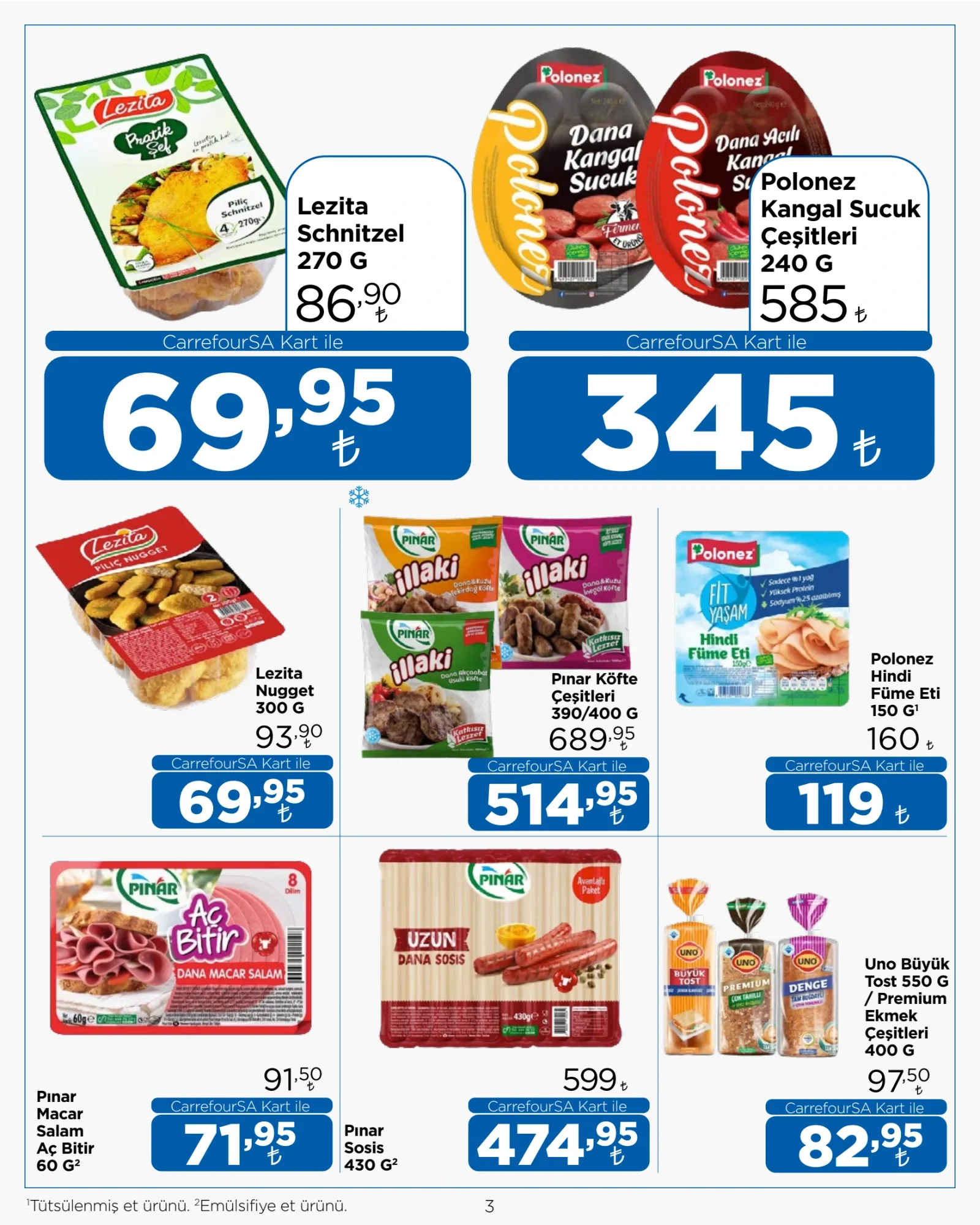 CarrefourSA 1–15 Ekim kataloğu, sayfa 3