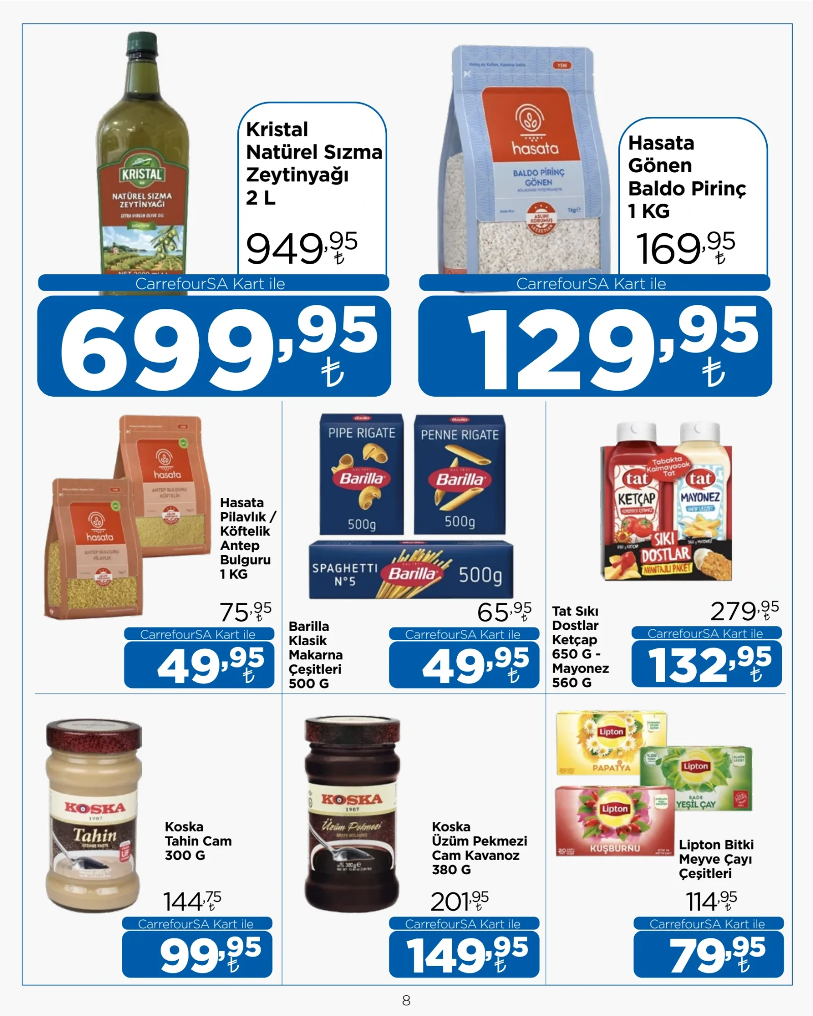 CarrefourSA 1–15 Ekim kataloğu, sayfa 8