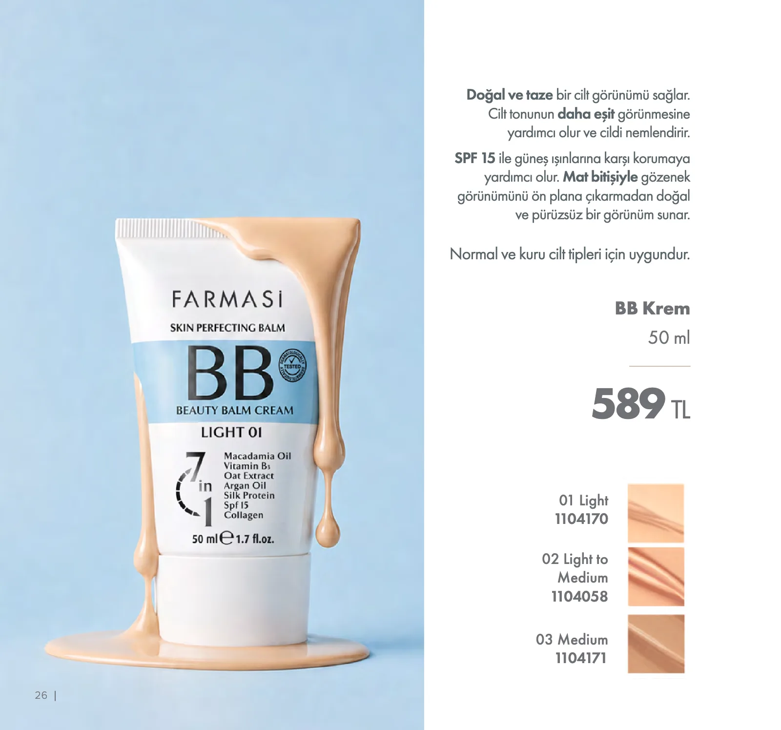 Farmasi Golden Trip 2026 / Kapadokya 1–31 Ekim kataloğu, sayfa 26