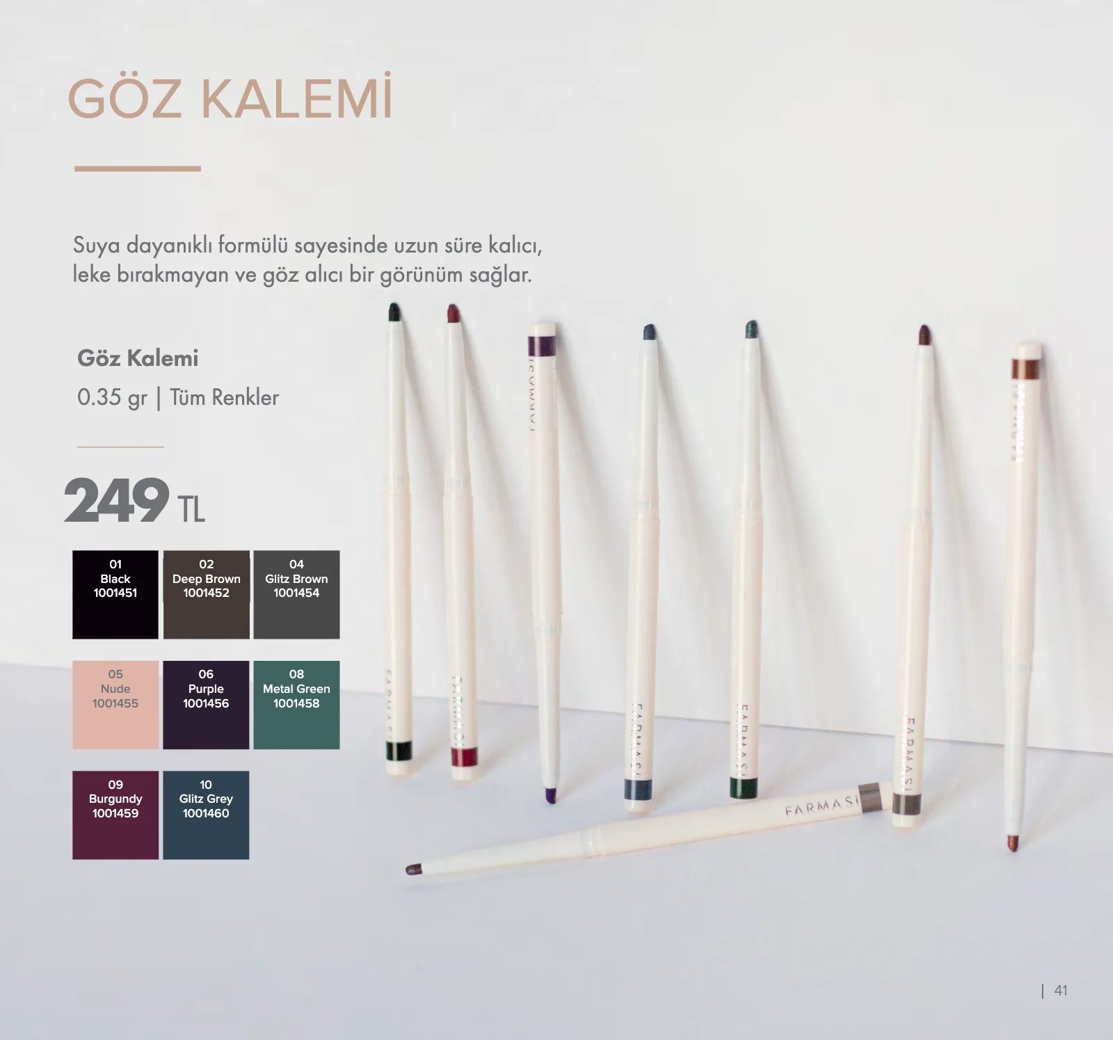 Farmasi Golden Trip 2026 / Kapadokya 1–31 Ekim kataloğu, sayfa 41