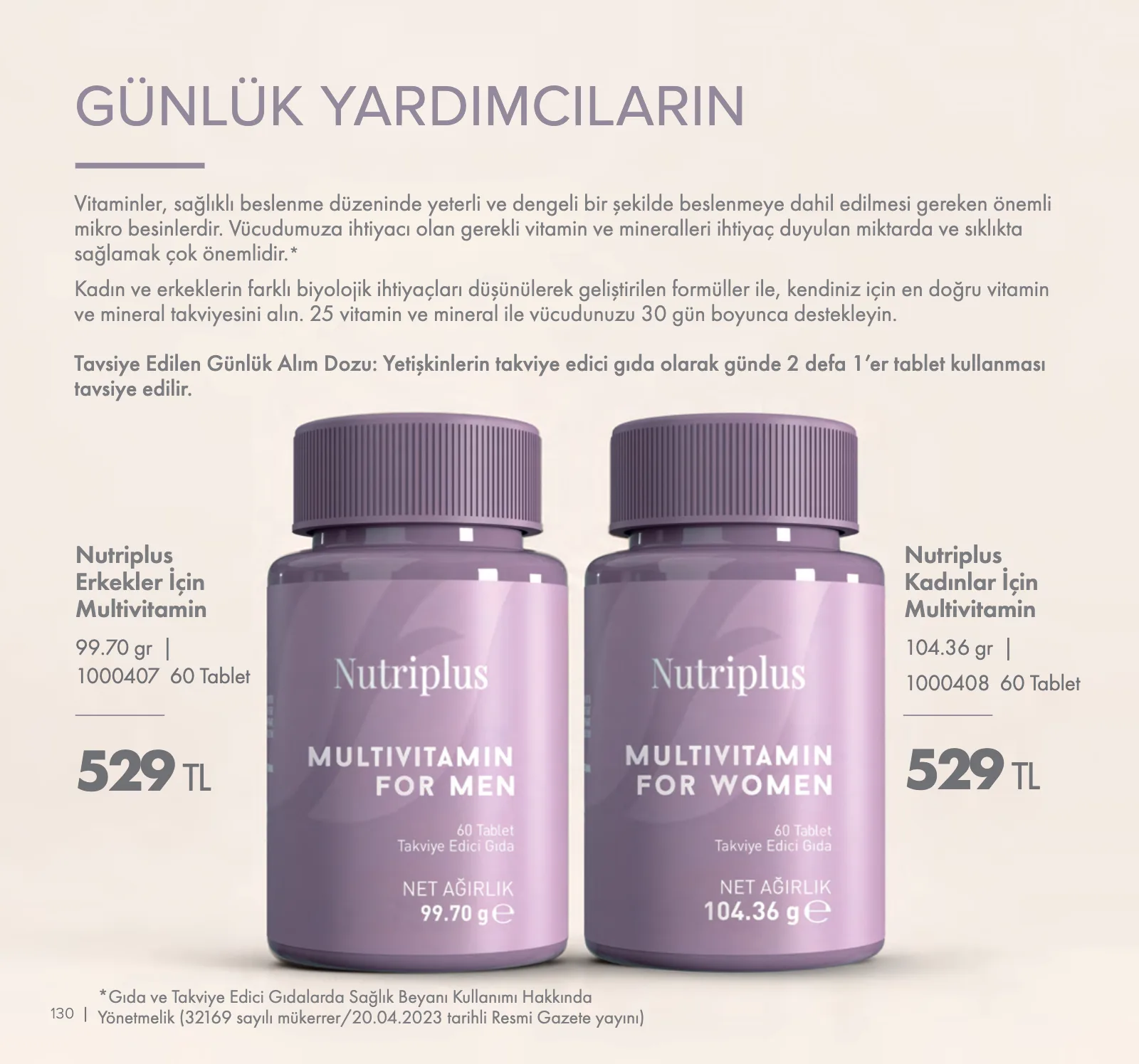 Farmasi Golden Trip 2026 / Kapadokya 1–31 Ekim kataloğu, sayfa 130