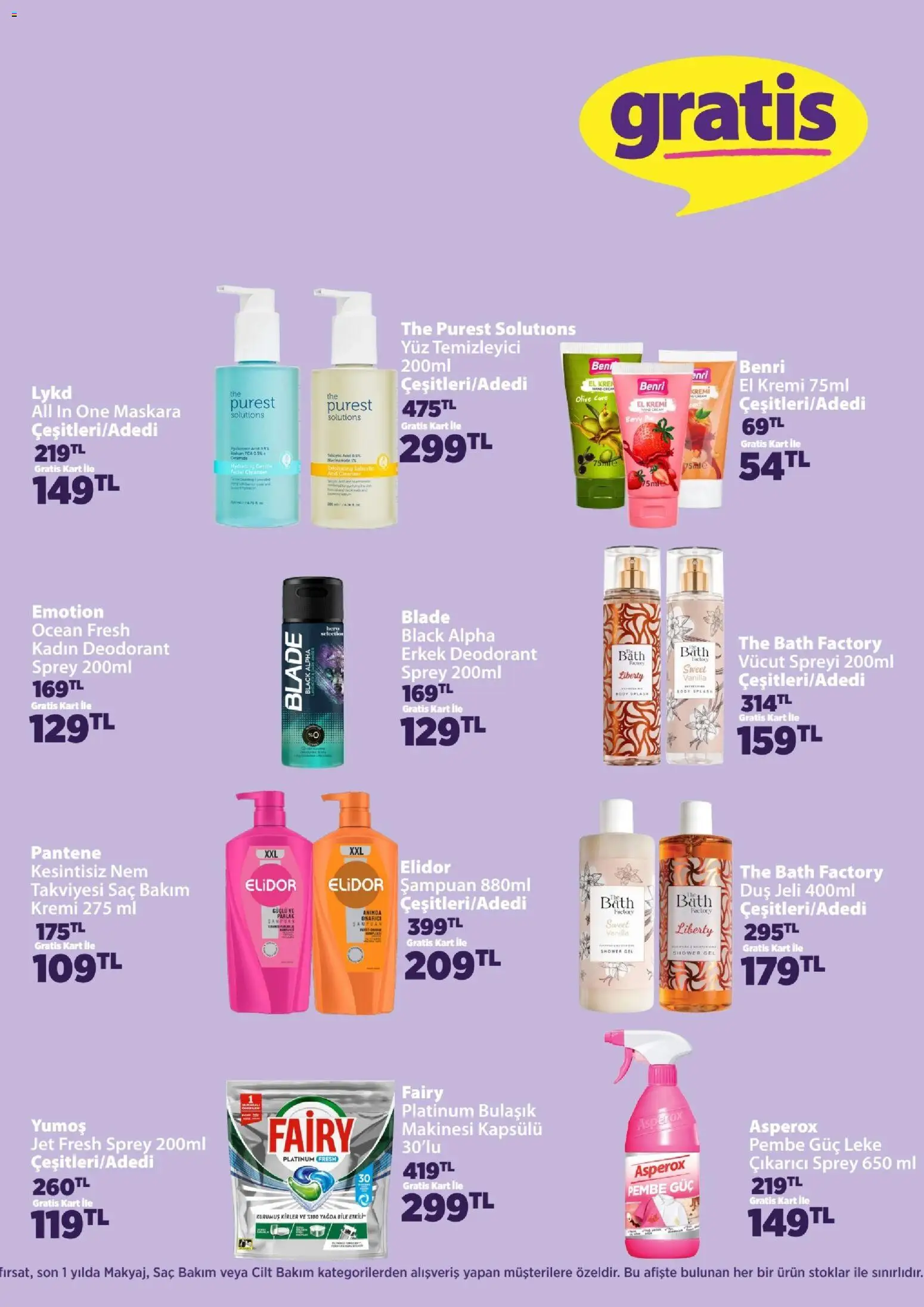 Gratis 28 Eylül – 26 Ekim kataloğu, sayfa 4