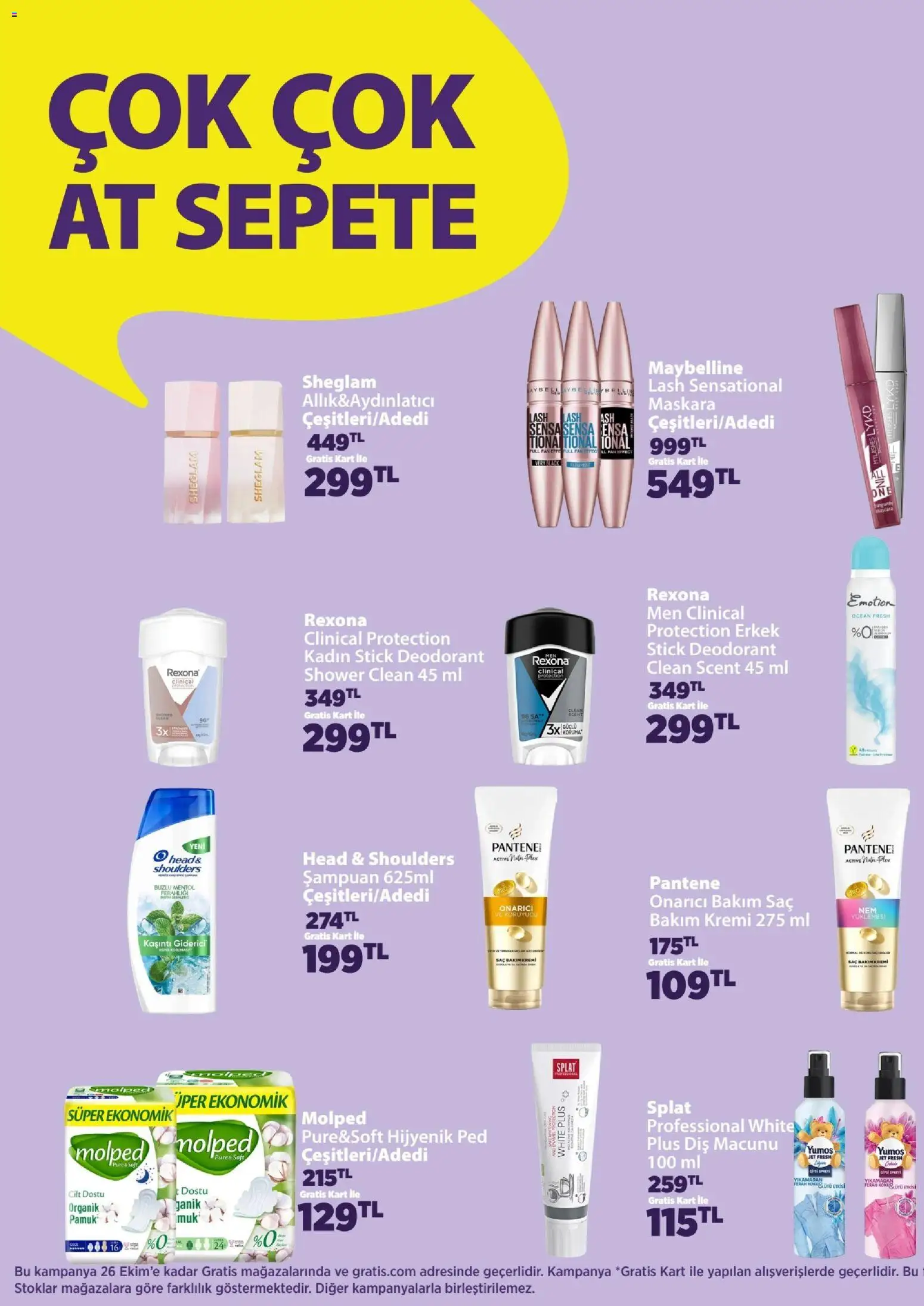 Gratis 28 Eylül – 26 Ekim kataloğu, sayfa 3