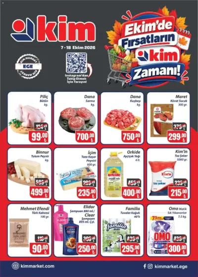 Kim Market 7–18 Ekim kataloğu, sayfa 1