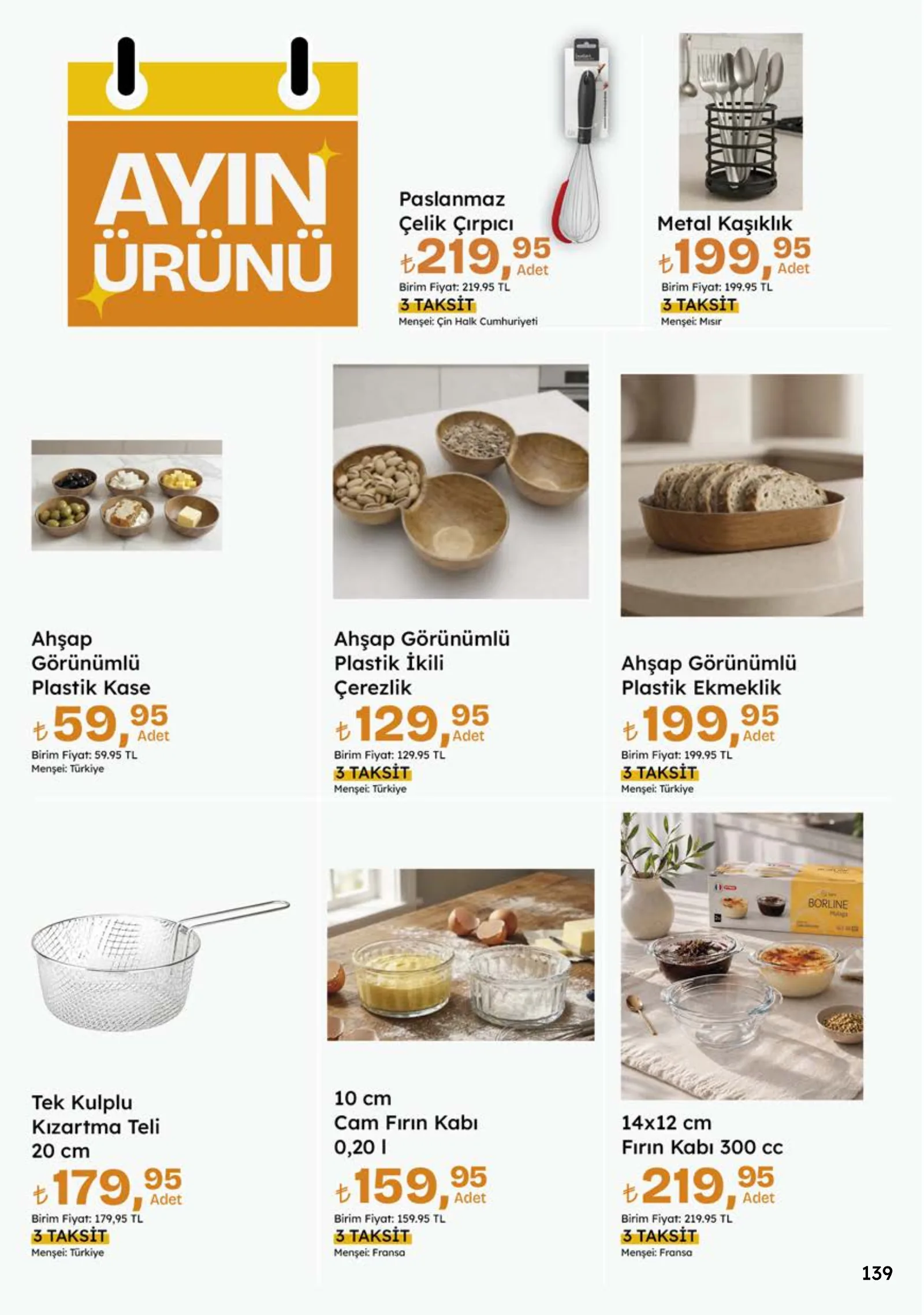 Migros 8–21 Ekim kataloğu, sayfa 139