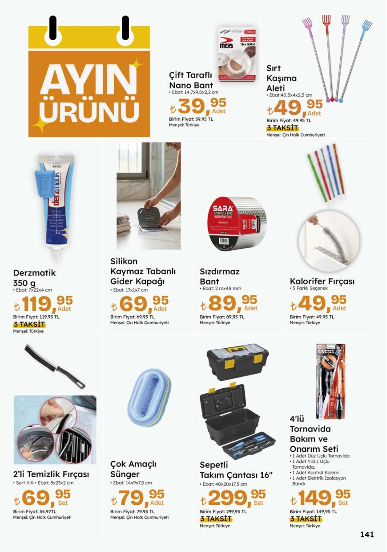Migros 8–21 Ekim kataloğu, sayfa 141