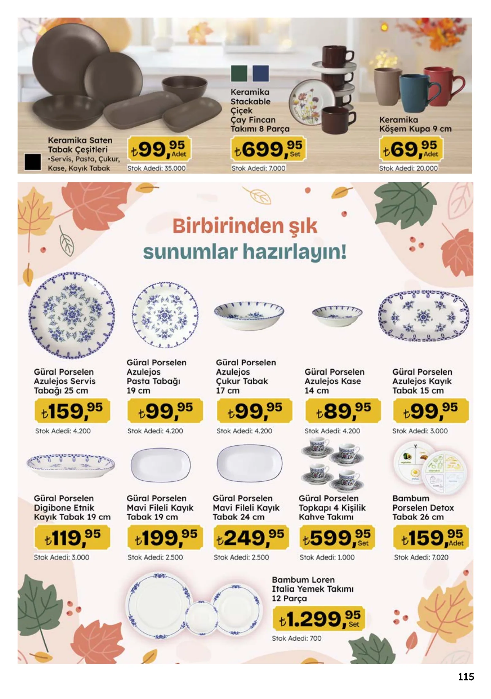 Migros 8–21 Ekim kataloğu, sayfa 115