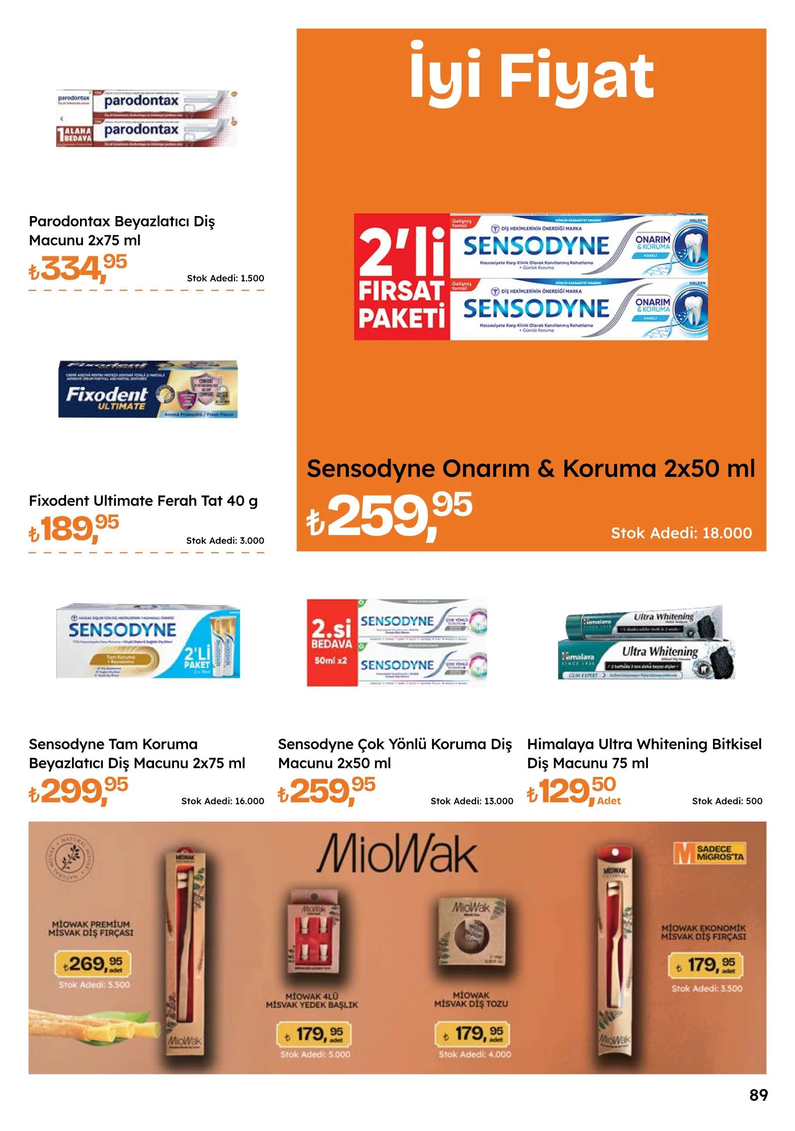 Migros 8–21 Ekim kataloğu, sayfa 89