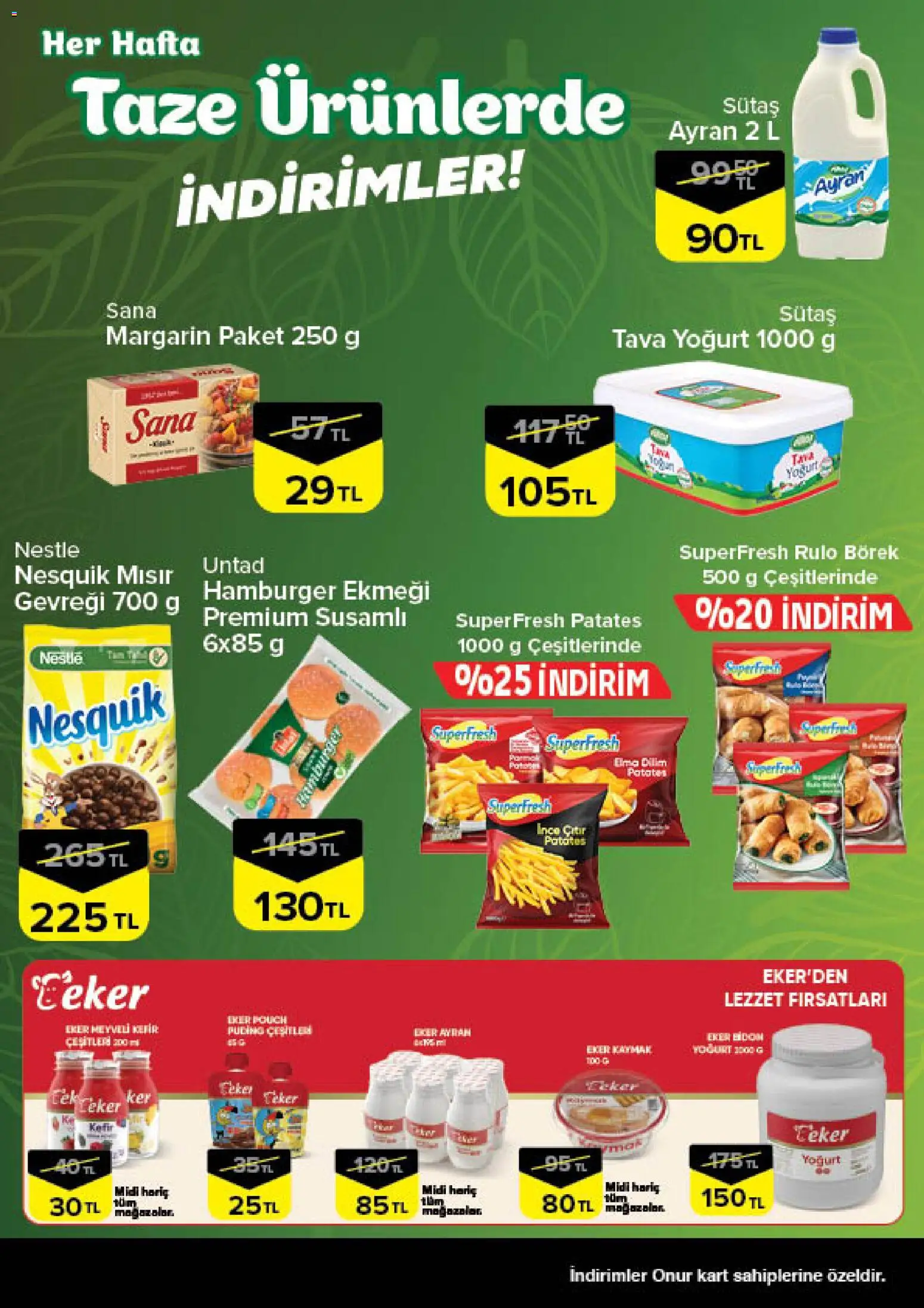 Onur Market 1–7 Ekim kataloğu, sayfa 3