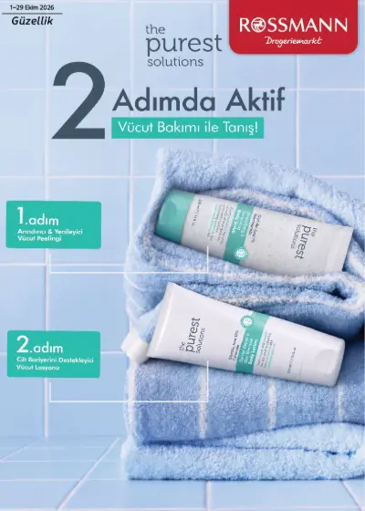 Rossmann Güzellik 1–29 Ekim kataloğu, sayfa 1