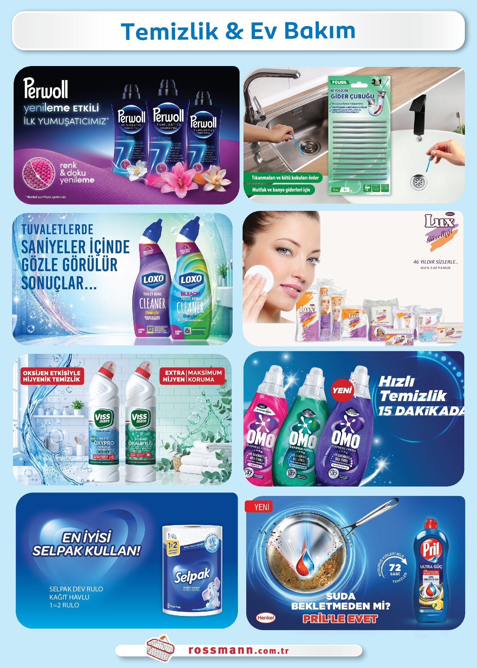 Rossmann Ev ve Yaşam 1–29 Ekim kataloğu, sayfa 16
