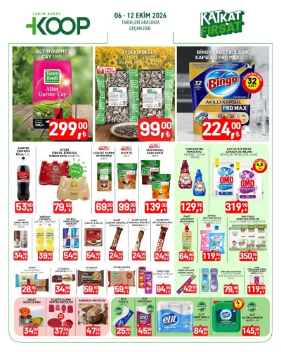 Tarım Kredi Kooperatif 6–12 Ekim kataloğu, sayfa 1