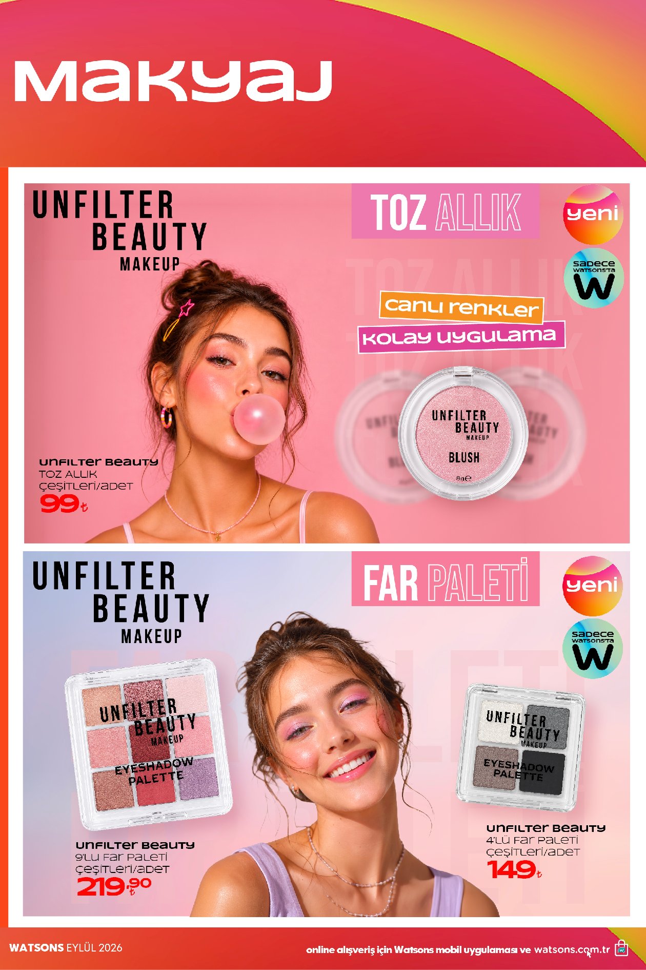 Watsons 1 Eylül – 6 Ekim kataloğu, sayfa 2