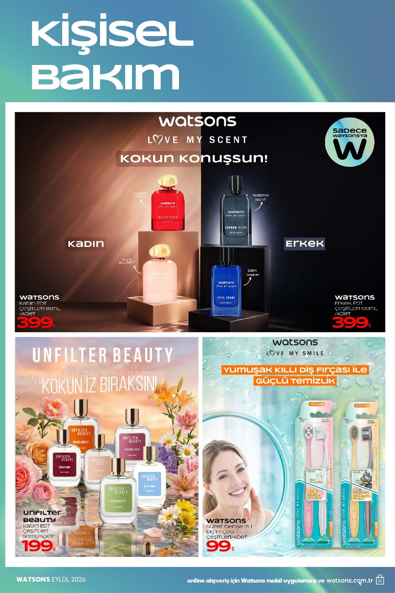 Watsons 1 Eylül – 6 Ekim kataloğu, sayfa 37