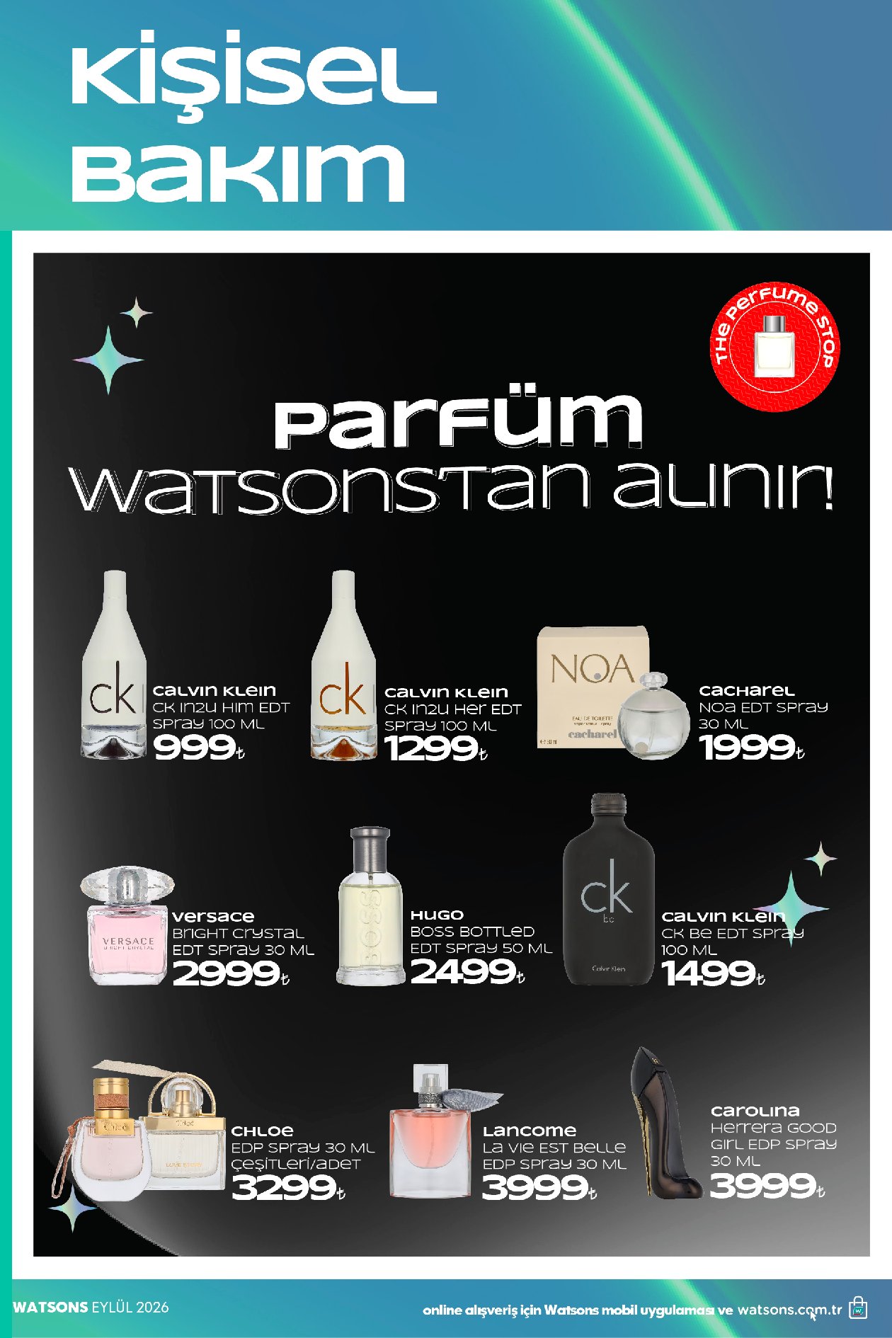 Watsons 1 Eylül – 6 Ekim kataloğu, sayfa 23