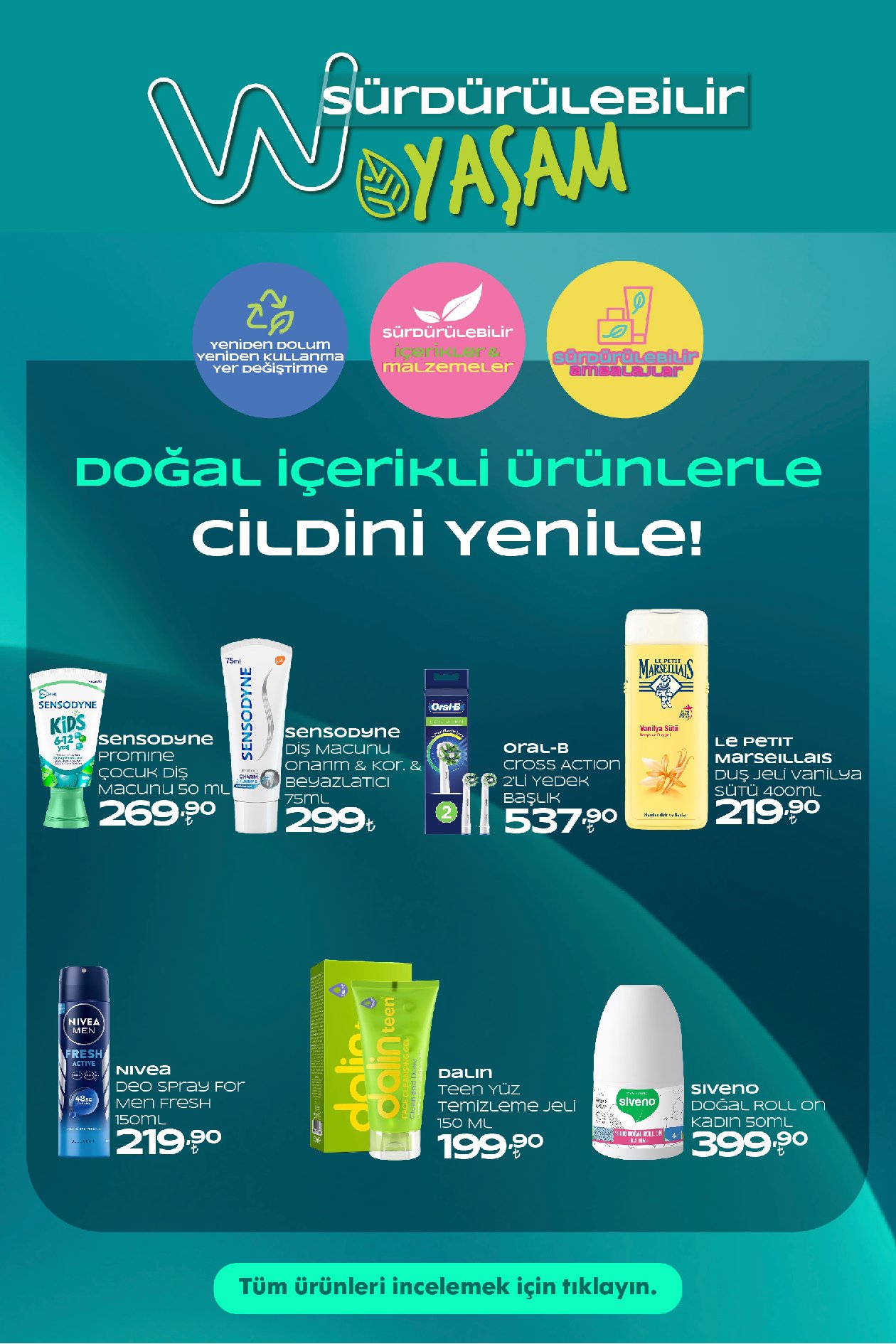 Watsons 1 Eylül – 6 Ekim kataloğu, sayfa 25