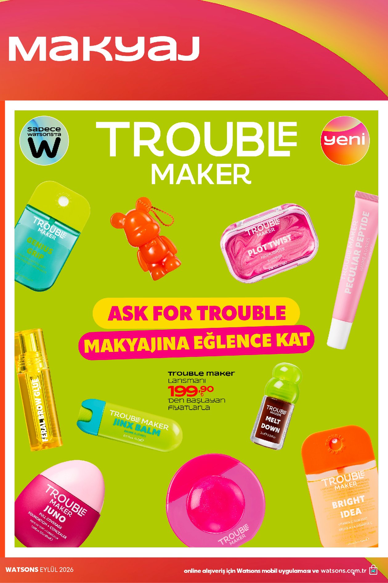 Watsons 1 Eylül – 6 Ekim kataloğu, sayfa 19