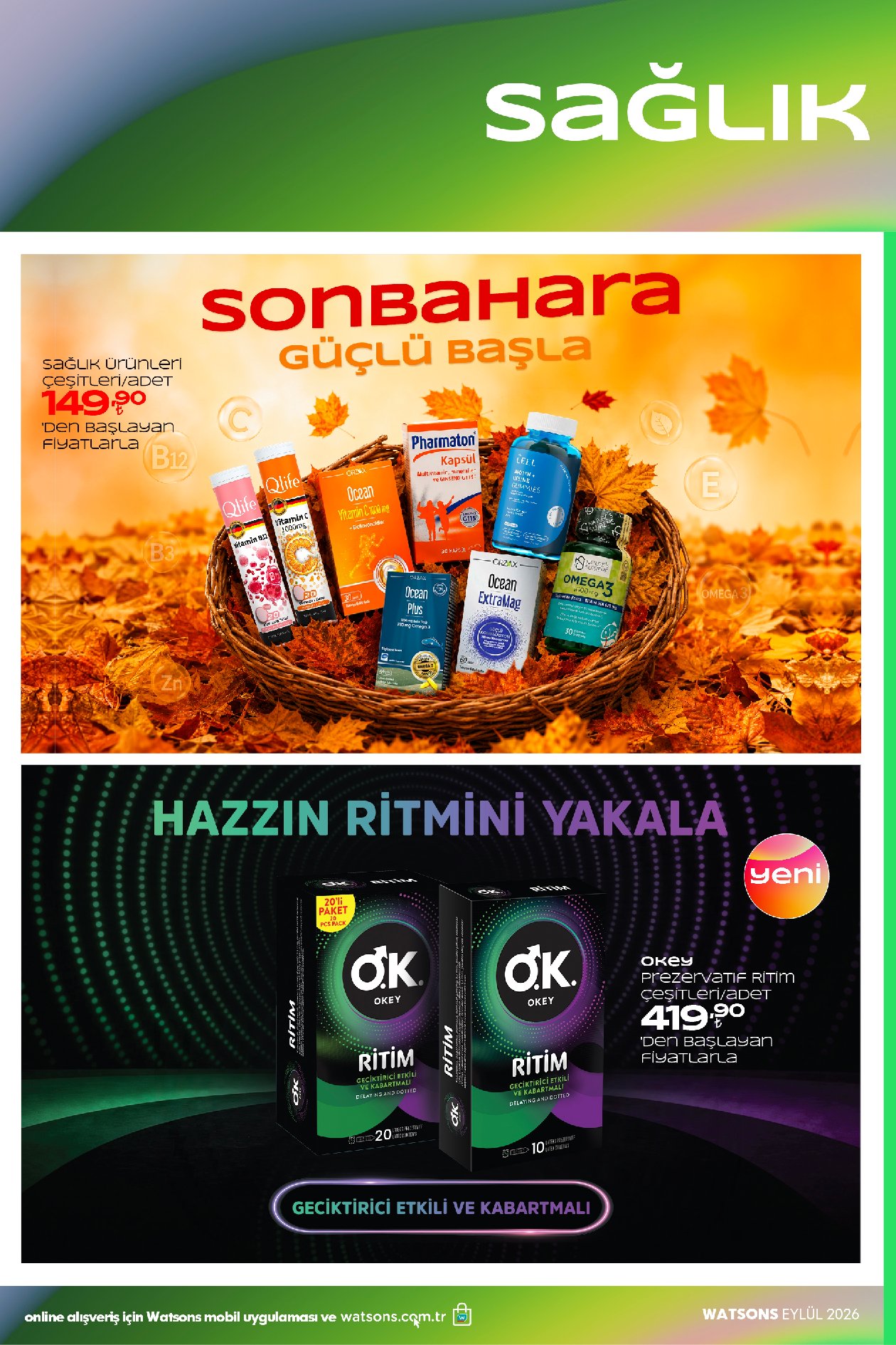 Watsons 1 Eylül – 6 Ekim kataloğu, sayfa 24