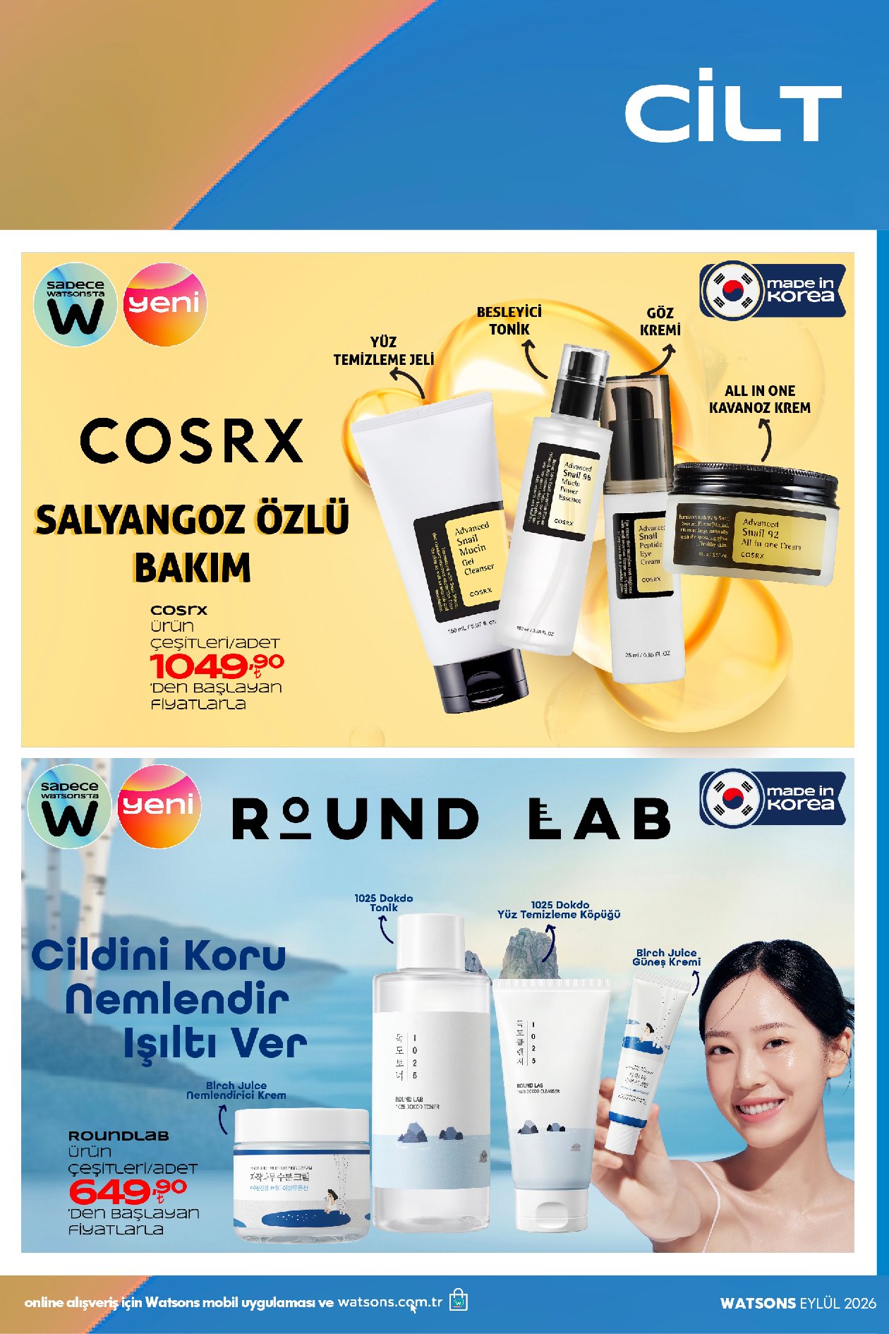 Watsons 1 Eylül – 6 Ekim kataloğu, sayfa 26