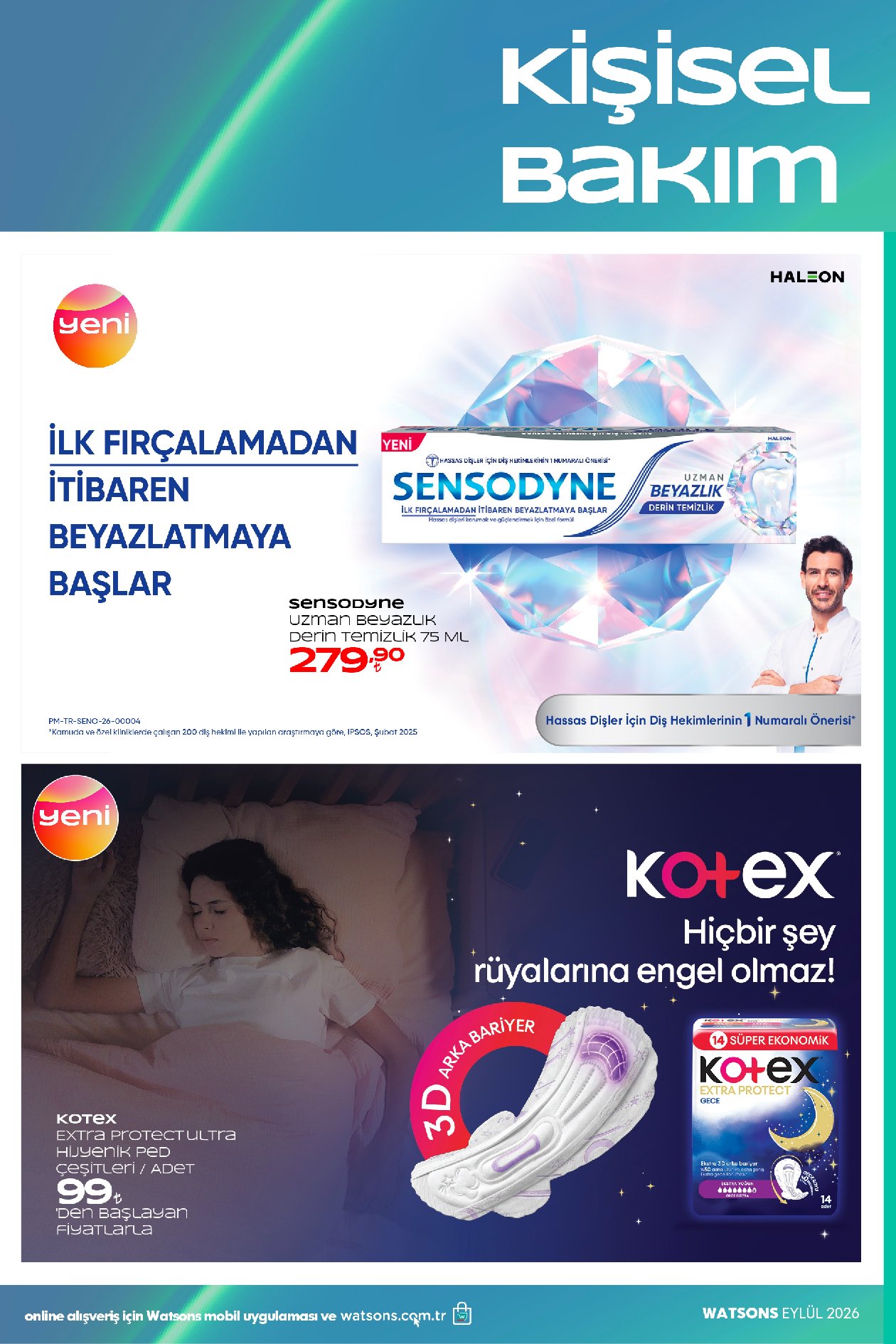 Watsons 1 Eylül – 6 Ekim kataloğu, sayfa 44