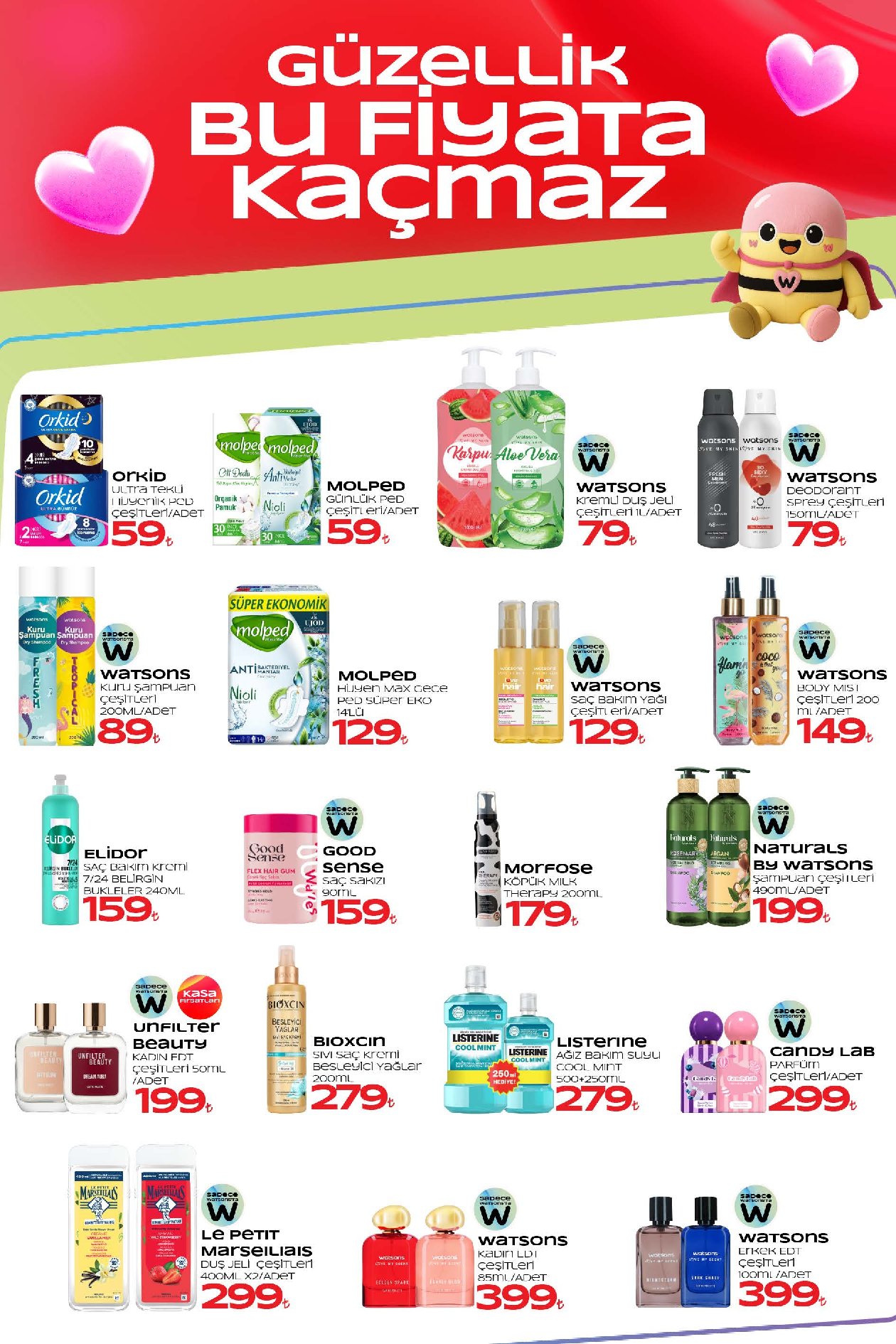 Watsons 1 Eylül – 6 Ekim kataloğu, sayfa 6